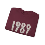 Taylor's Version 1989 Crewneck Sweatshirt, Music Inspired Apparel, Perfect for Concerts, Gift for Fans, Cozy Fashion Statement