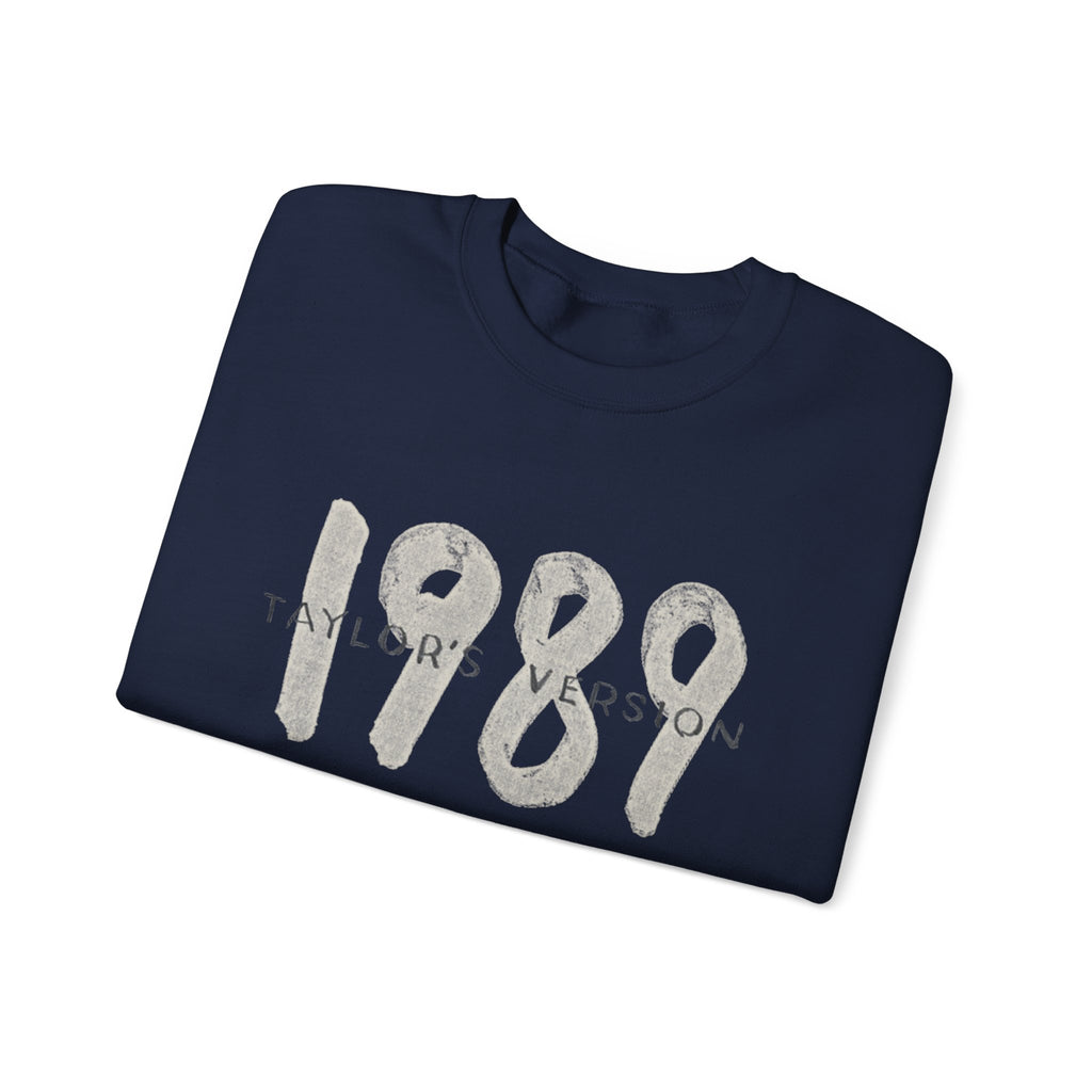 Taylor's Version 1989 Crewneck Sweatshirt, Music Inspired Apparel, Perfect for Concerts, Gift for Fans, Cozy Fashion Statement