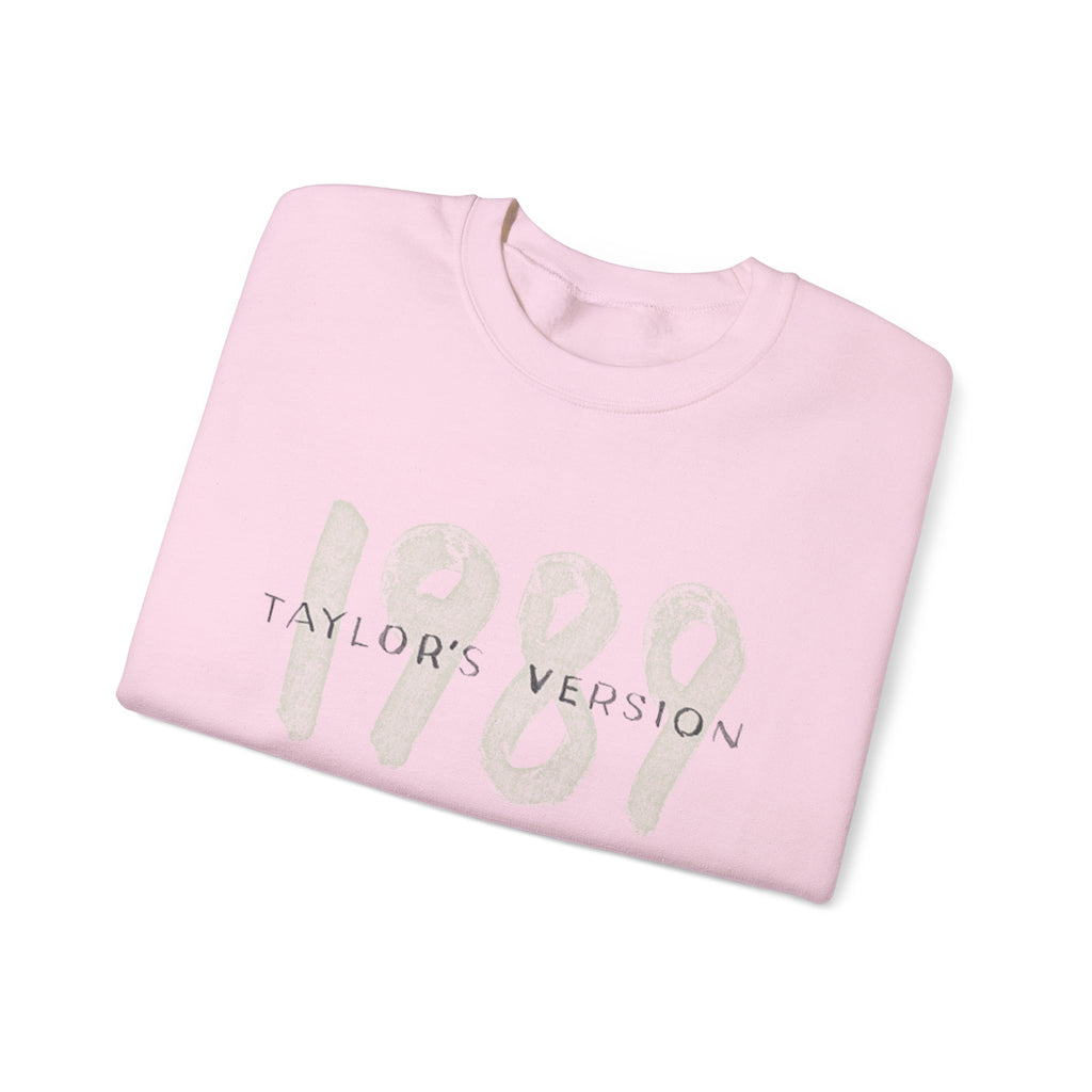 Taylor's Version 1989 Crewneck Sweatshirt, Music Inspired Apparel, Perfect for Concerts, Gift for Fans, Cozy Fashion Statement