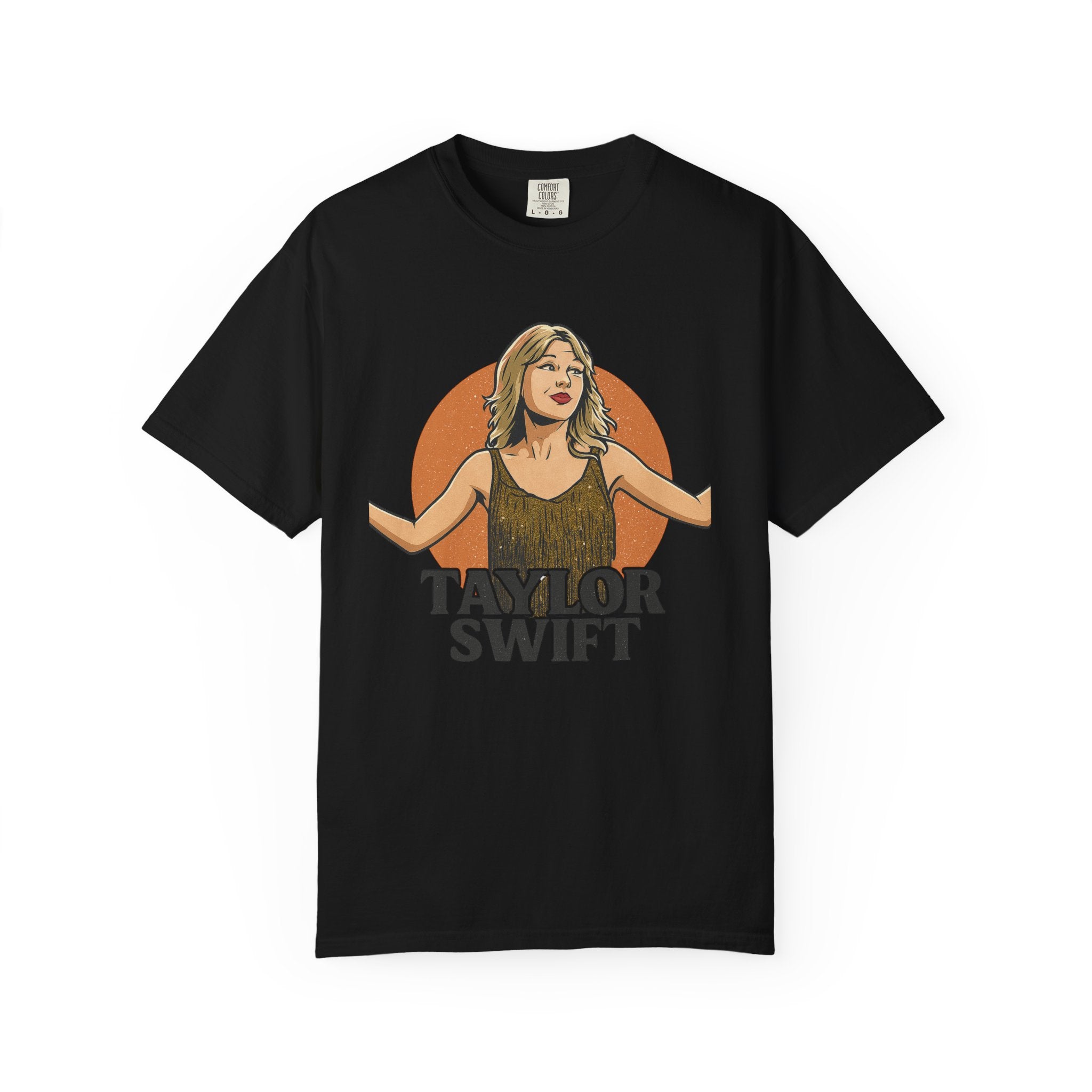 taylor swift eras tour t shirt black and white
